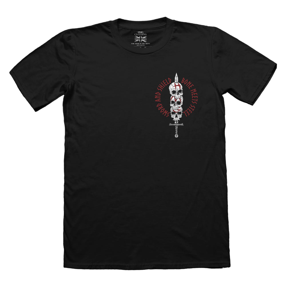 Bone Meets Steel Front T-shirt