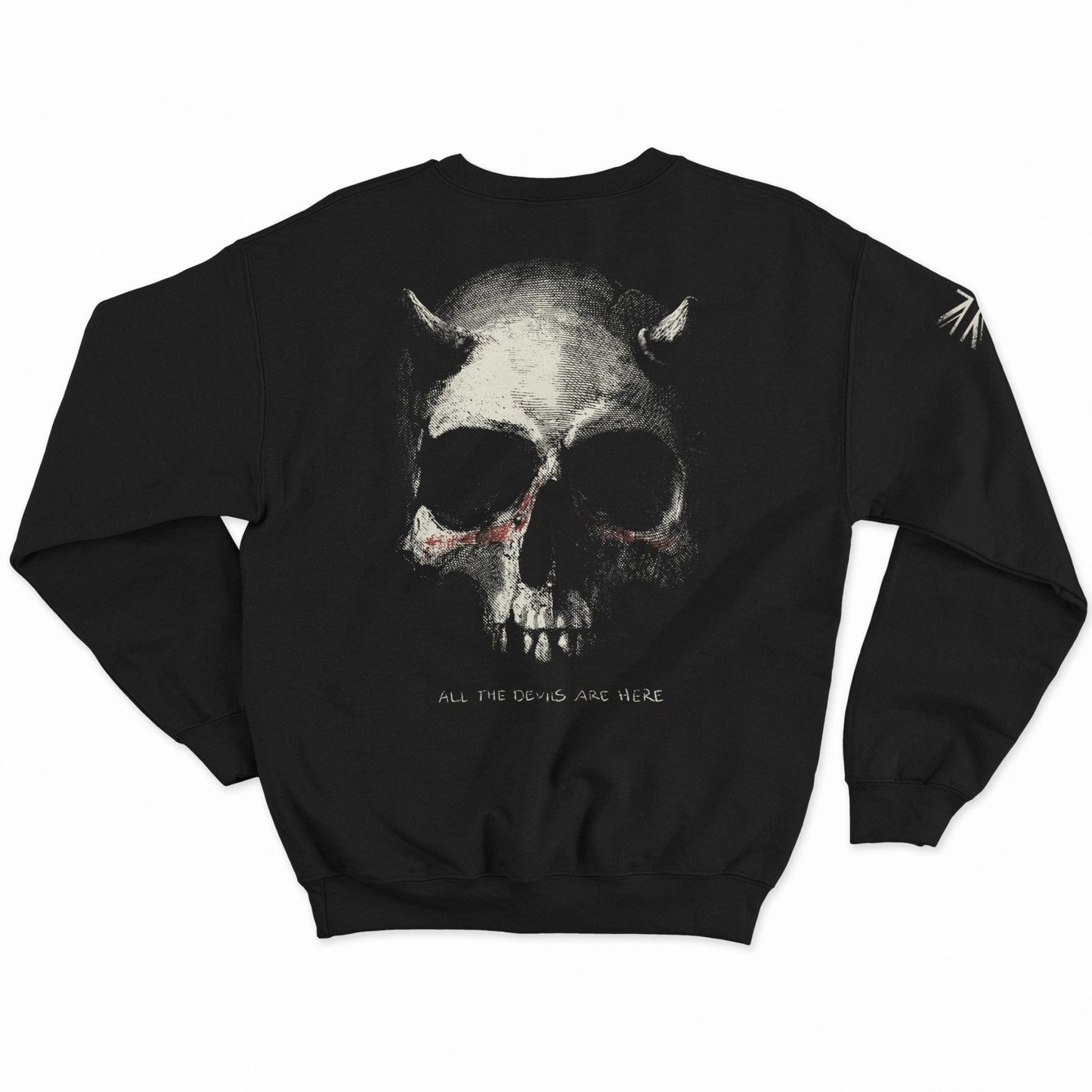 All The Devils Are Here Sweatshirt - HMG Clothing