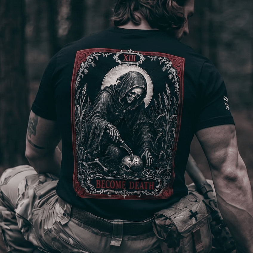 Become Death T-shirt - HMG Clothing
