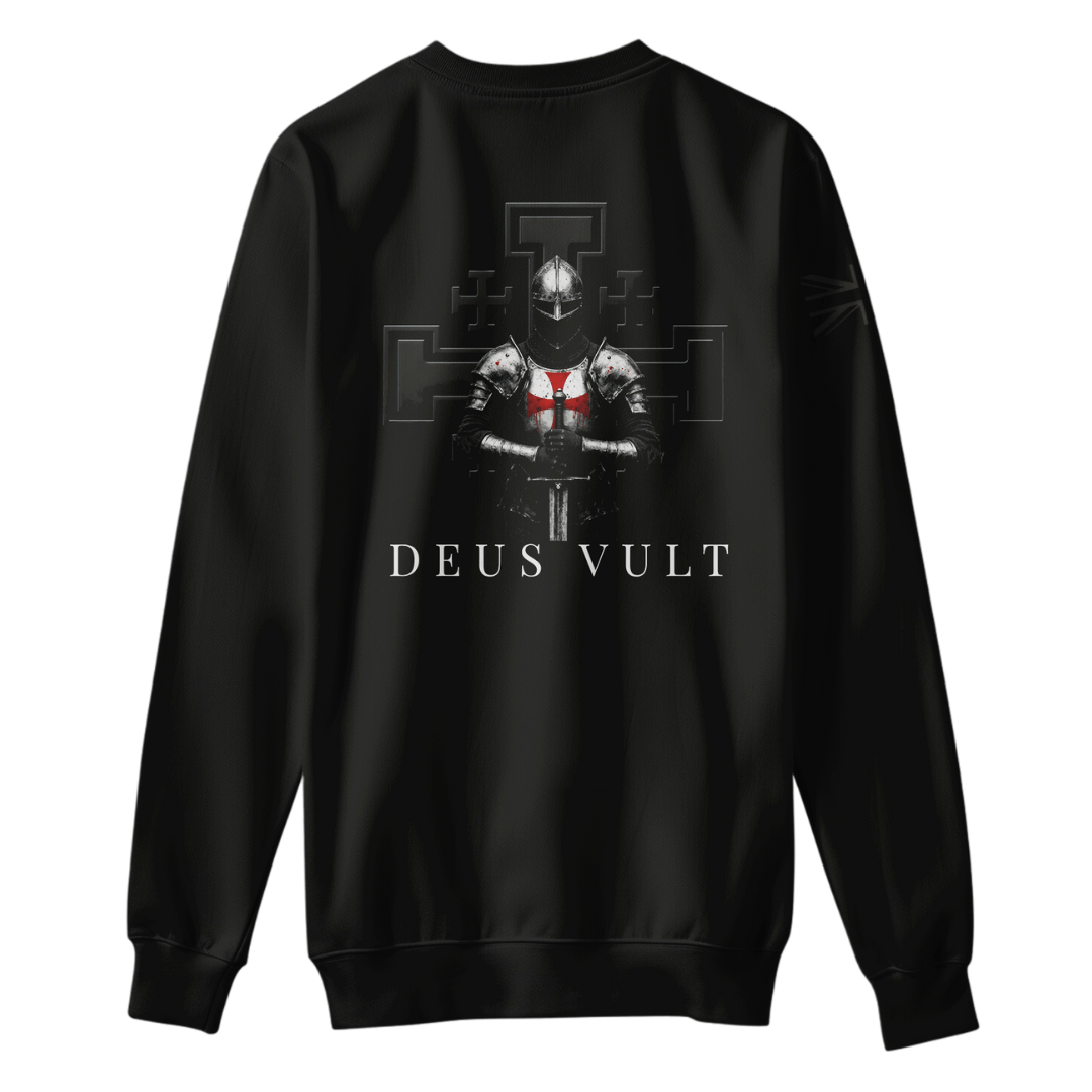 Deus Vult Sweatshirt - HMG Clothing