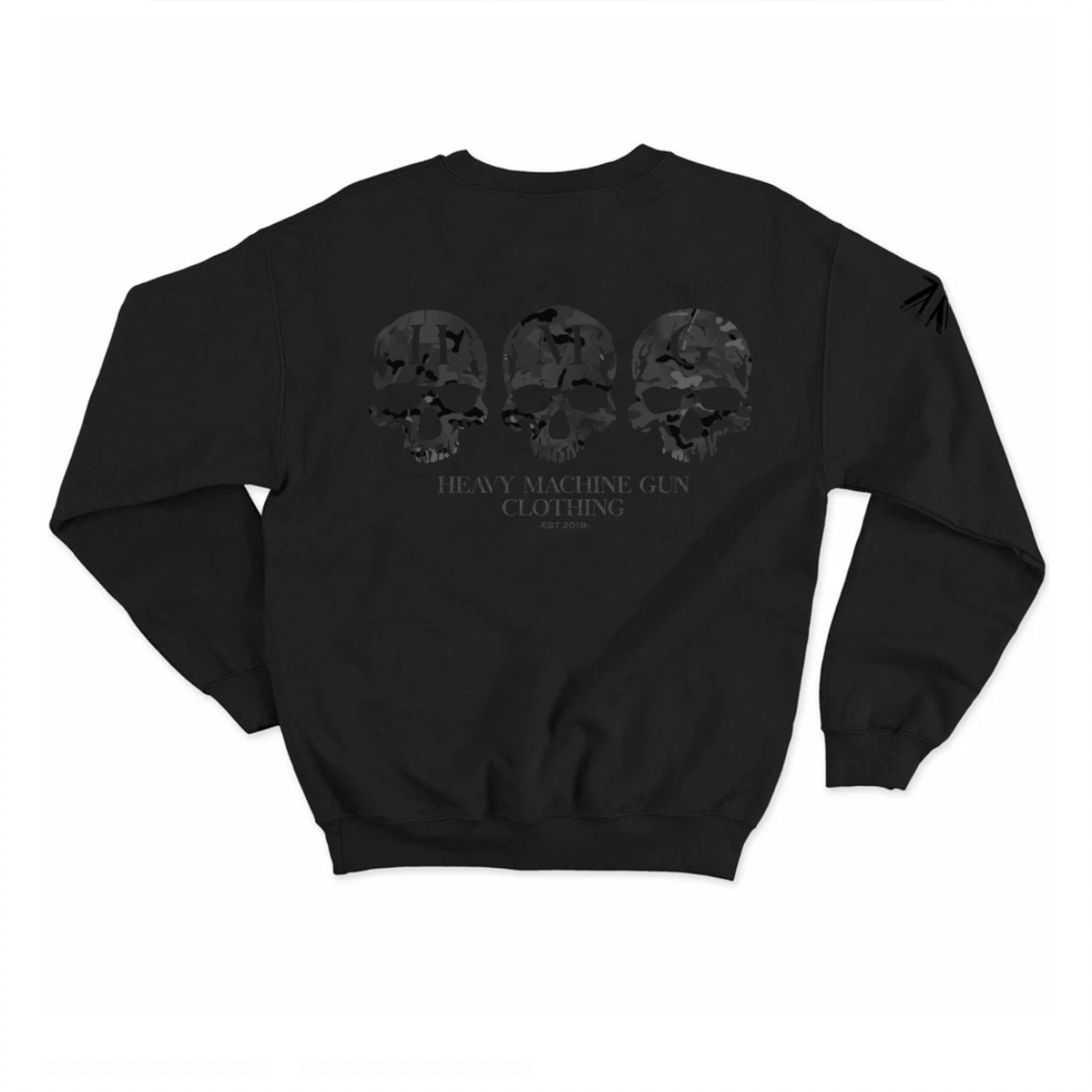 HMG MC Black Sweatshirt - HMG Clothing