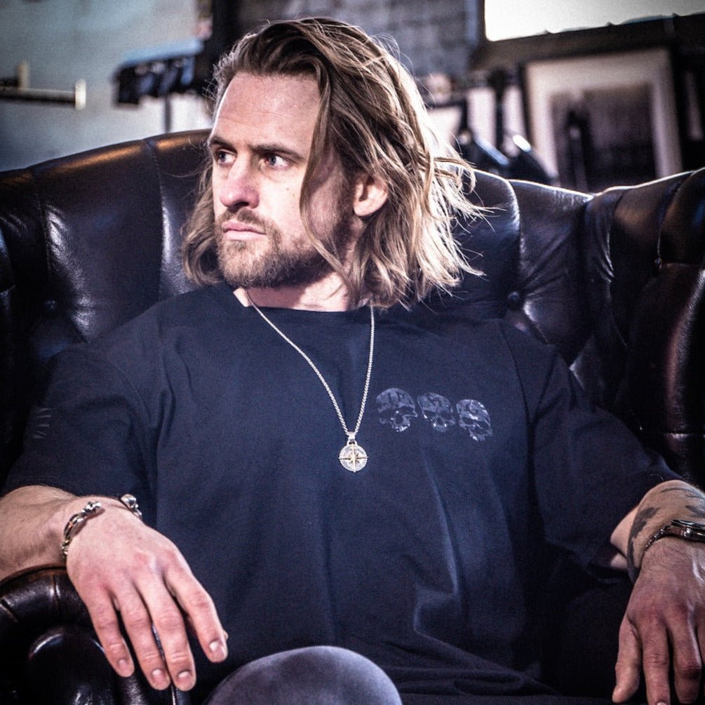 HMG MC Black T-shirt - HMG Clothing