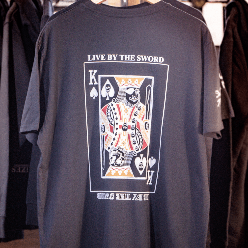 Live by the Sword Mk2 T-shirt - HMG Clothing