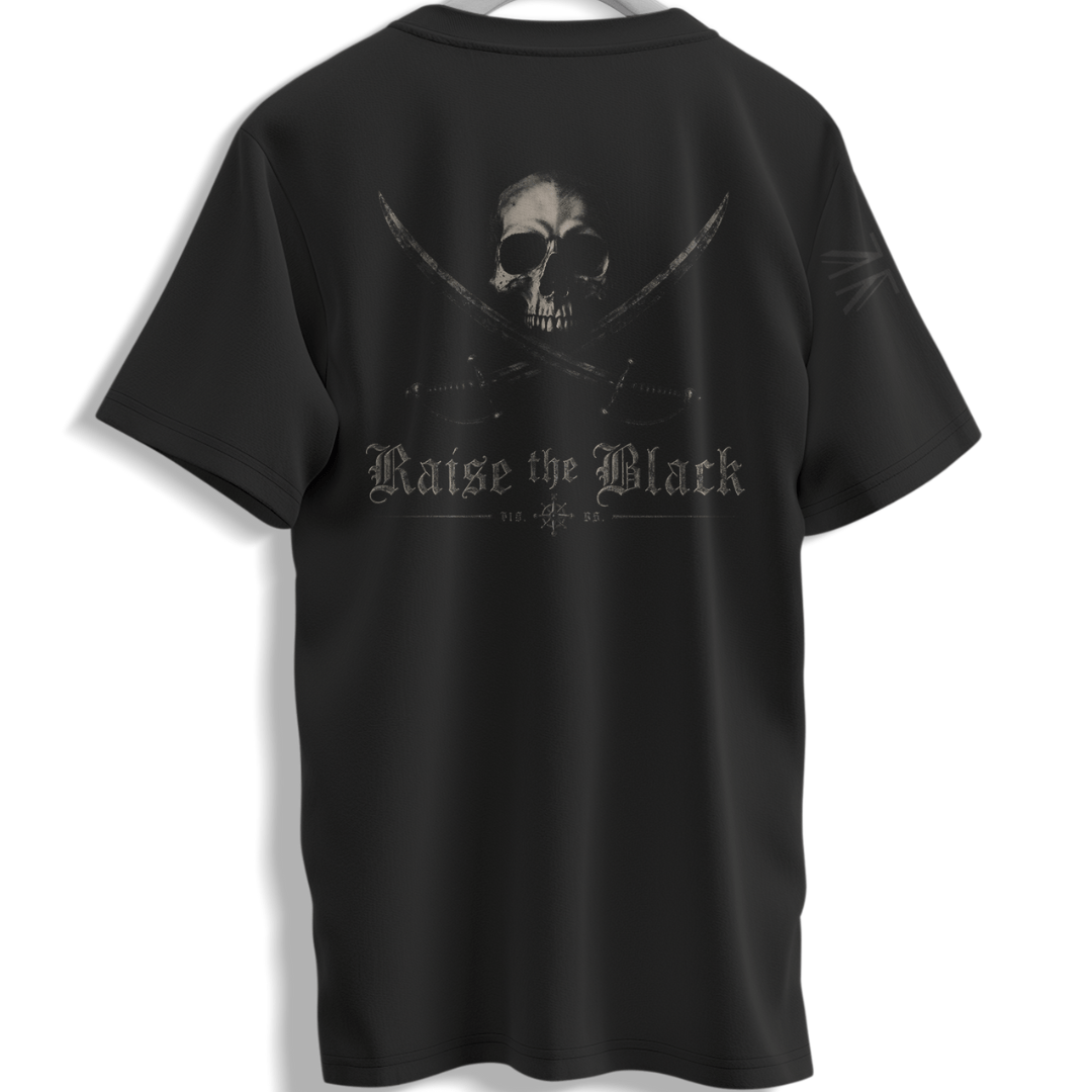 Raise the Black T-shirt - HMG Clothing