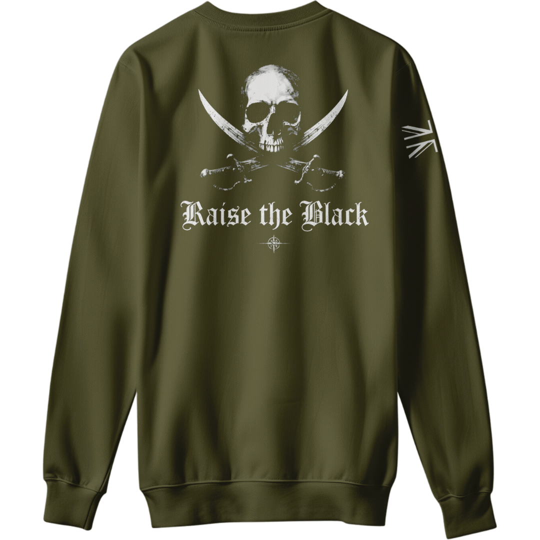Raise the Black V.2 Sweatshirt - HMG Clothing