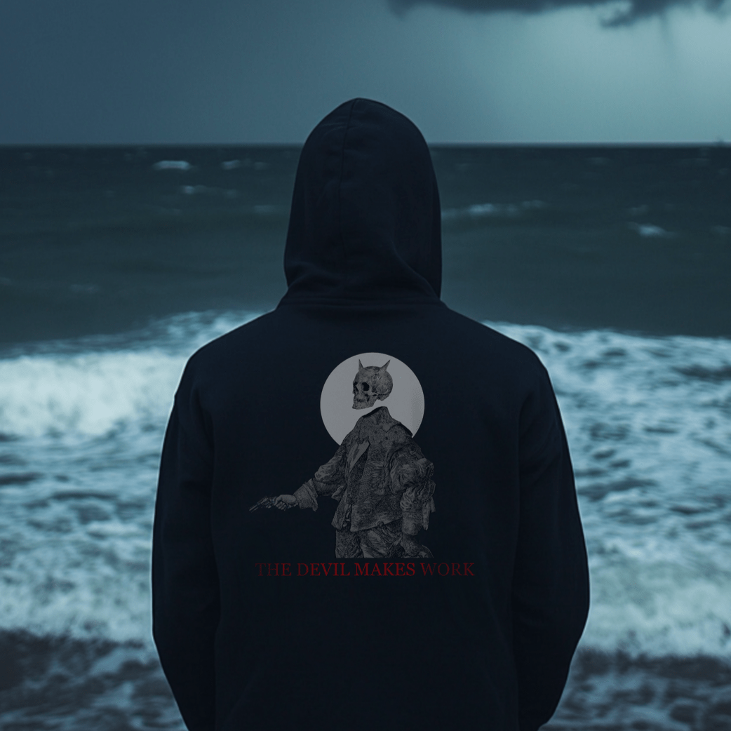 The Devil Makes Work Hoodie - HMG Clothing