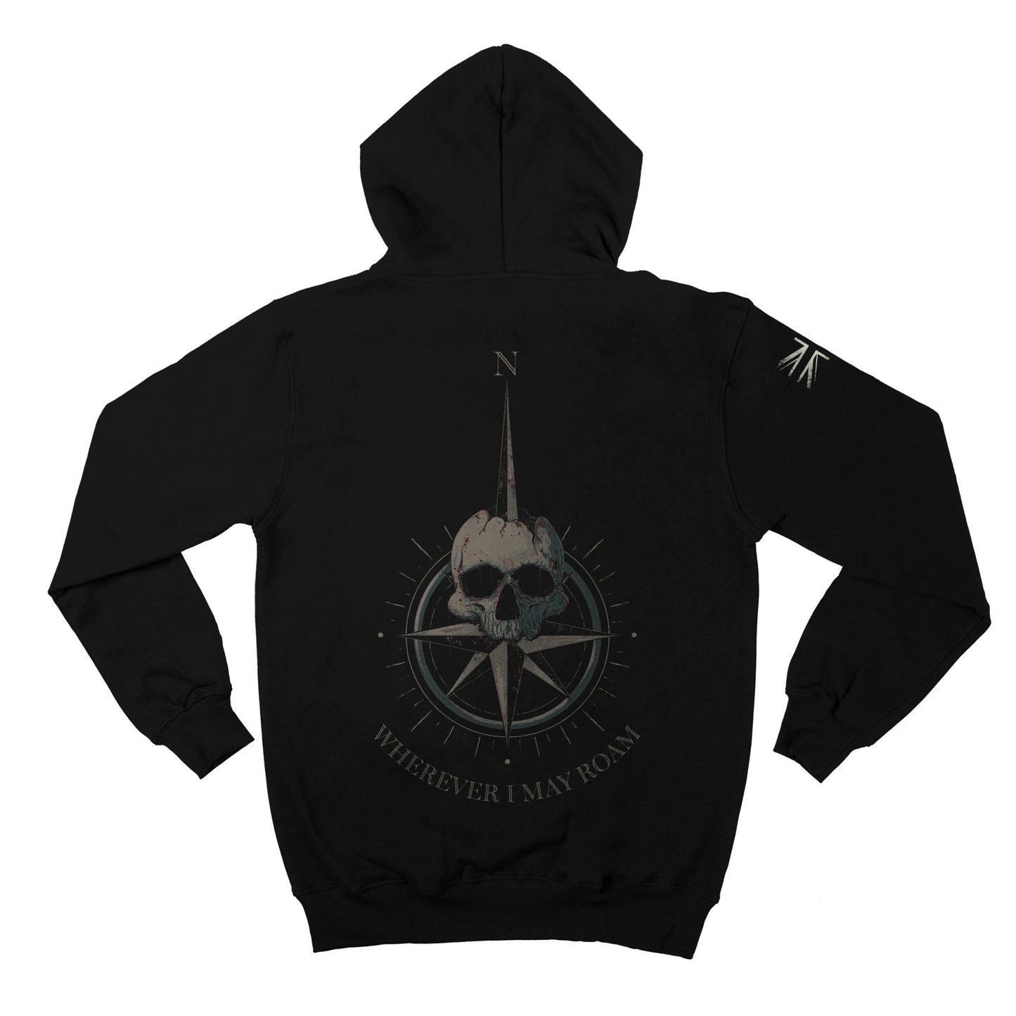 Wherever I may Roam V.1 Hoodie - HMG Clothing