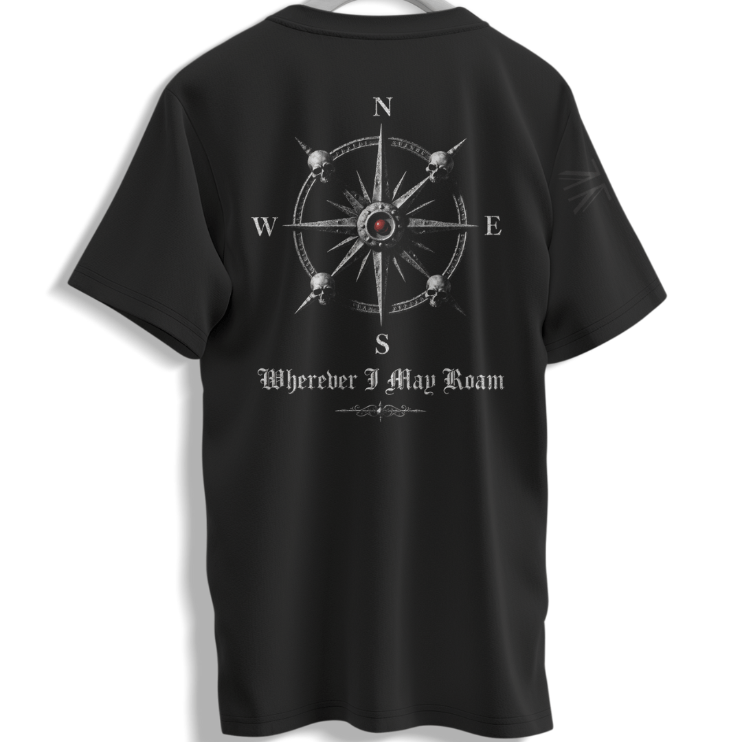 Wherever I May Roam V.2 T-shirt - HMG Clothing