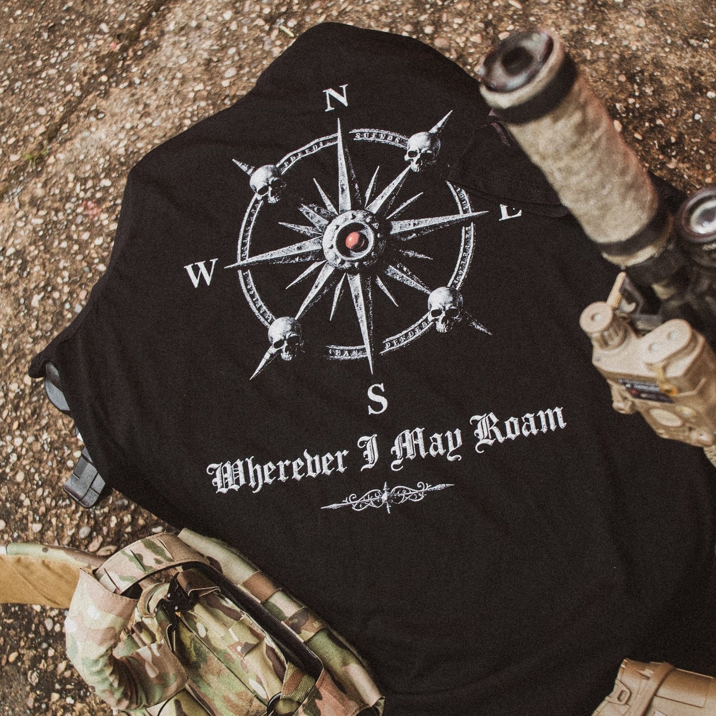 Wherever I May Roam V.2 T-shirt - HMG Clothing